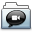 iChat Folder Graphite Smooth Icon 32x32 png
